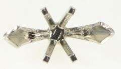 Platinum 6 Prong Marquise 14.5x7.25mm Mount Head