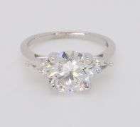 2.65CTW Certified Diamond Engagement Ring
