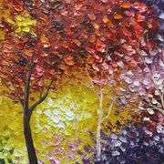 Oil on Canvas: Ethereal Arboreal Symphony