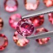 Stunning 3.46ct pink Tourmaline set