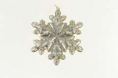Sterling Silver 1973 Gorham Sterling Snow Flake Christmas Ornament
