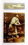 Babe Ruth 1994 General Motors Baseball Card, 10 Gem-MT