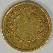 Scarce better date 1851-O US Type One $1 Gold Piece. Nice