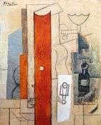 Pablo Picasso, Guitar, Gas Jet and Bottle