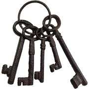 8" Antique Pirate Keys Set