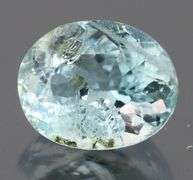 Gorgeous 1.33ct untreated platinum blue Aquamarine