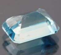 Simply stunning 10.17ct sky blue emerald cut Topaz