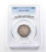 1877 Seated Liberty Quarter PO01 PCGS Lowball