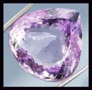Striking 29.59ct pinkish violet Amethyst