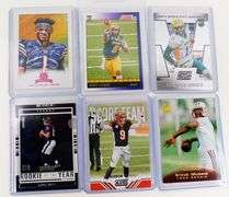 6 NFL Rookie Quarterback Football Cards