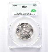 1944 Walking Liberty Half Dollar MS67 CAC