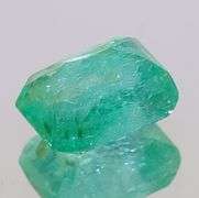 Fantastic color! 1.31ct vibrant green Colombian Emerald