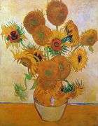 Vintage Vincent Van Gogh, Sun Flowers