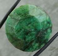 Large 128.40ct forest green Emerald