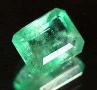 Stunning .65ct bright green Colombian emerald
