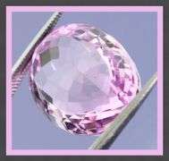 Beautiful 17.56ct natural violet pink Amethyst