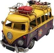 Vintage VW Yellow School Bus