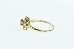 14K Yellow Gold 0.61 Ctw Diamond Halo Engagement Ring