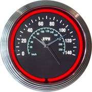 Vintage Retro Speedometer Wall Clock
