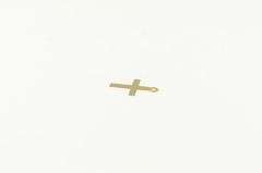 14K Yellow Gold Cross Christian Faith Symbol Vintage Charm/Pendant