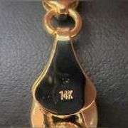 Huge 160.5 Grams MLB 14 Kt Gold Plate Cuban Link Chain