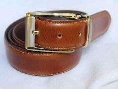 Classy Fine Quality Leather Belt, Made In Italy
