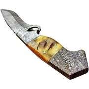 Handcrafted Damascus Nomad Knife