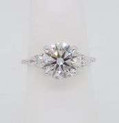 2.65CTW Certified Diamond Engagement Ring