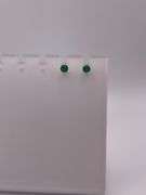 .6g 14k YG Earrings Emeralds