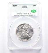 1944 Walking Liberty Half Dollar MS66 CAC