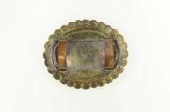 Sterling Silver Southwestern Ornate Stamped Belt Loop