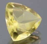 Excellent 8.20ct trillion cut Citrine
