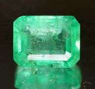 Gorgeous .98ct bright green Colombian Emerald
