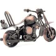 Harley Davidson Handcrafted Vintage Metal Sculpture