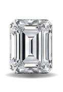 Dazzling 3.05 Ct VVs1 Emerald Cut White H-I Fire Moissanite Solitaire