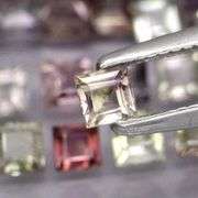 Exciting 4.77ct princess cut Sapphire set