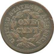 1848 Liberty Head Large Cent Cxnt Brothel Token