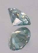 3.22 Ct. Mint Green VVS1 Simulated Lab Diamond