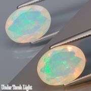 Captivating 1.73ct fully faceted fairy fire jelly Opal