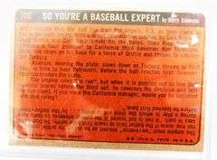 Hank Aaron 1972 Topps in Action Baseball Card