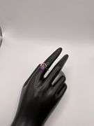 2.5g 10k YG Purple Gemstone Size 6