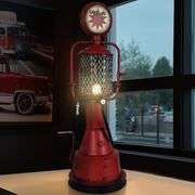 Vintage Handcrafted Collectible Retro Gas Pump Night Light