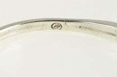 Sterling Silver Malachite Inlay Southwestern Cuff Bracelet