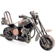 Harley Davidson Handcrafted Vintage Metal Sculpture