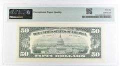 1969 $50 Boston MA US FRN Fr#2114-A 66 Gem Unc EPQ PMG