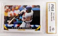Barry Bonds Topps #2 Baseball Card, 10 Gem-MT