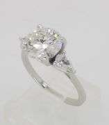 2.65CTW Certified Diamond Engagement Ring