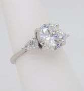 2.65CTW Certified Diamond Engagement Ring