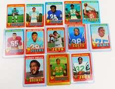 13 Topps 1971 Football Greats