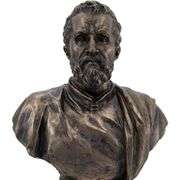 Michelangelo Bust in Bronze